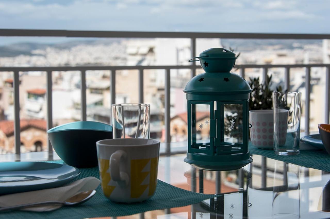 Apartamento El Greco Bright, Airy Penthouse In Trendy Petralona Atenas Exterior foto