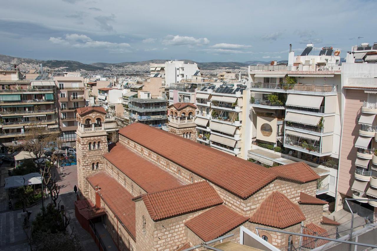 Apartamento El Greco Bright, Airy Penthouse In Trendy Petralona Atenas Exterior foto